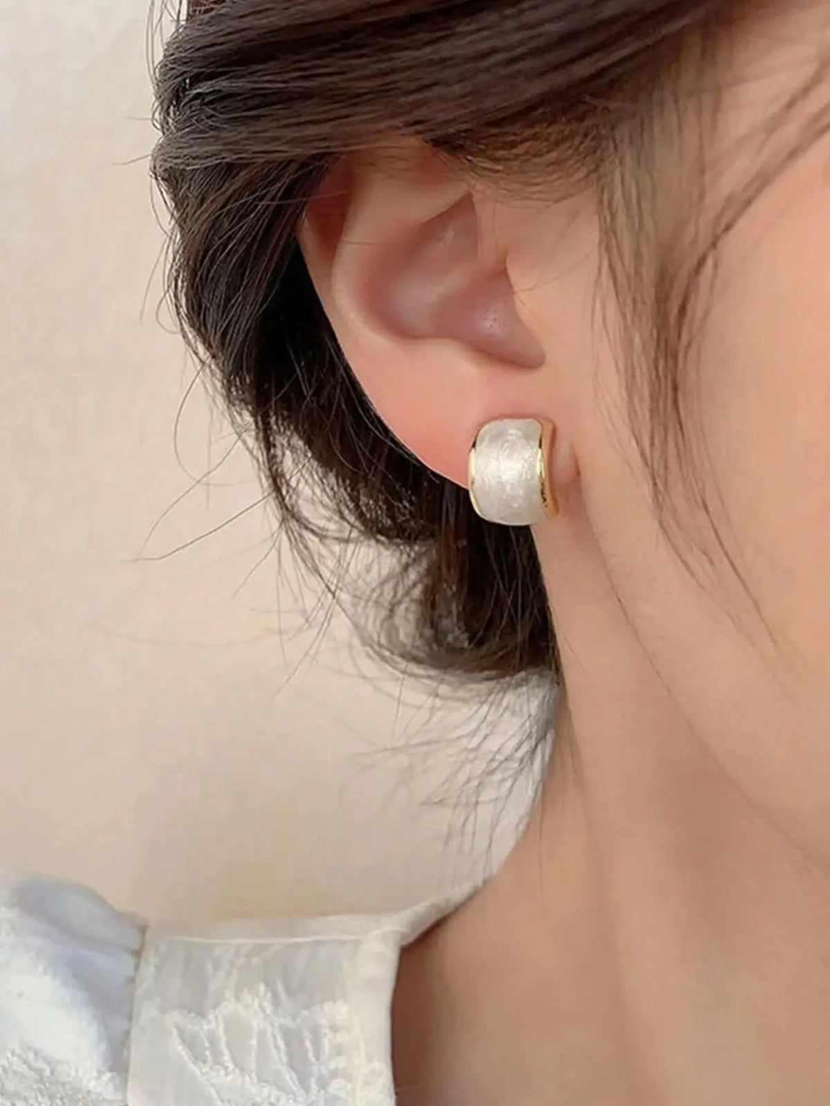 6 Pairs Vintage Stud Earrings Set, Imitation Pearl and Geometric Studs, Oil Drop Earrings, Elegant Luxury Earrings for Parties and Daily Wear