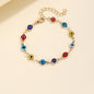 Multi-Color Eye Element Adjustable Bracelet, Balancing Fashion And Individuality. Flexible Adjustable Design, Suitable for Various Wrists, Injecting Unique Style Into Your Look, Easily Handling Different Occasions