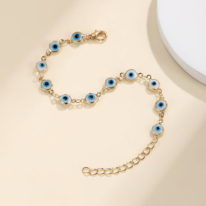 Multi-Color Eye Element Adjustable Bracelet, Balancing Fashion And Individuality. Flexible Adjustable Design, Suitable for Various Wrists, Injecting Unique Style Into Your Look, Easily Handling Different Occasions