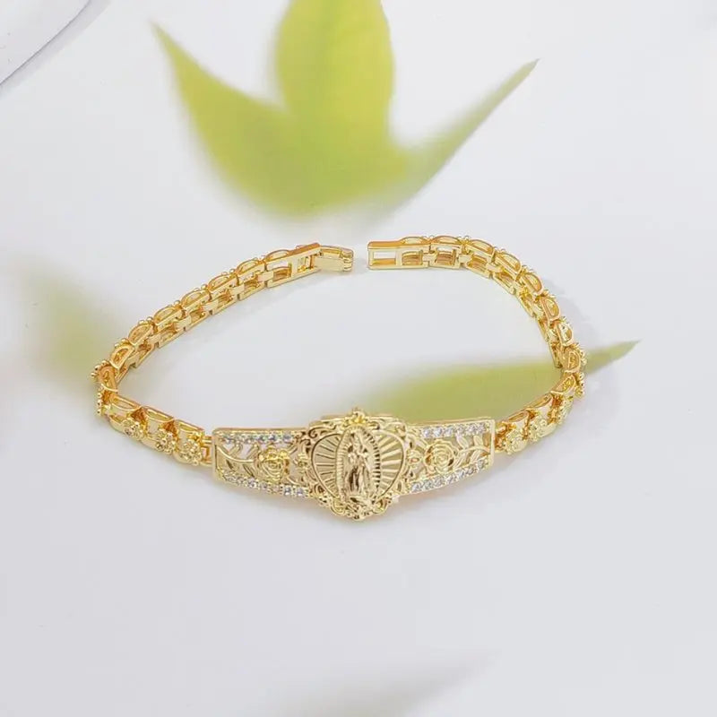 2026 Upgrade 14 Karat Gold Plated Hypoallergenic Sports Wristband - Non-Tarnish Jewelry, Tarnish-Proof Gold Jewelry, Women's Bracelets, Female Gift for TikTokShopBlackFriday Thanksgiving Deal