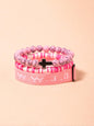 Wwjd Beaded Bracelet With Cross Charm, Exquisite Religious Jewelry Gift For Birthday, Cross Bracelets