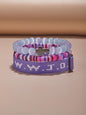 Wwjd Beaded Bracelet With Cross Charm, Exquisite Religious Jewelry Gift For Birthday, Cross Bracelets