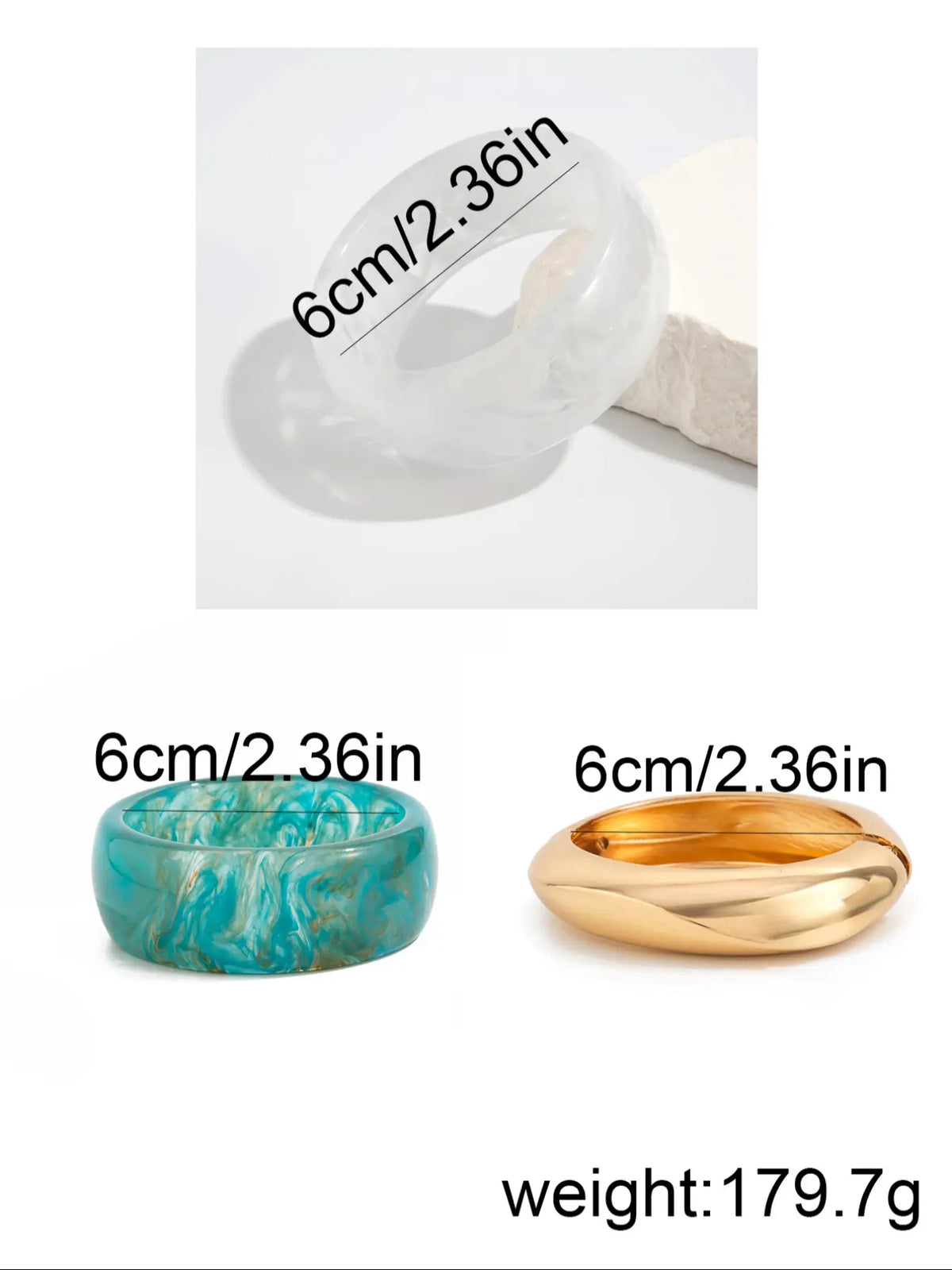 Women's Elegant Minimalist Cuff Bangles Bracelets, Trendy All-match & Exquisite Bangles Bracelets, Chic Gorgeous Jewelry As Gift for Girlfriend, Stackable Cuff Bracelet, Open Cuff Bangle, Cuff Bangle Set, Bracelet Bundle #GLOBAL PICKS