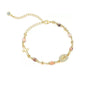 Tewiky Aurora Snake Chain Bracelet for Women, Dainty Two-Tone Gold & Silver Detachable Multi-Charm Bracelet, Customizable DIY Mix and Match Stackable Wrist Jewelry, Trendy Daily Accessory, Perfect Gift for Mother's Day & Summer Occasions tiktokshopbacktos