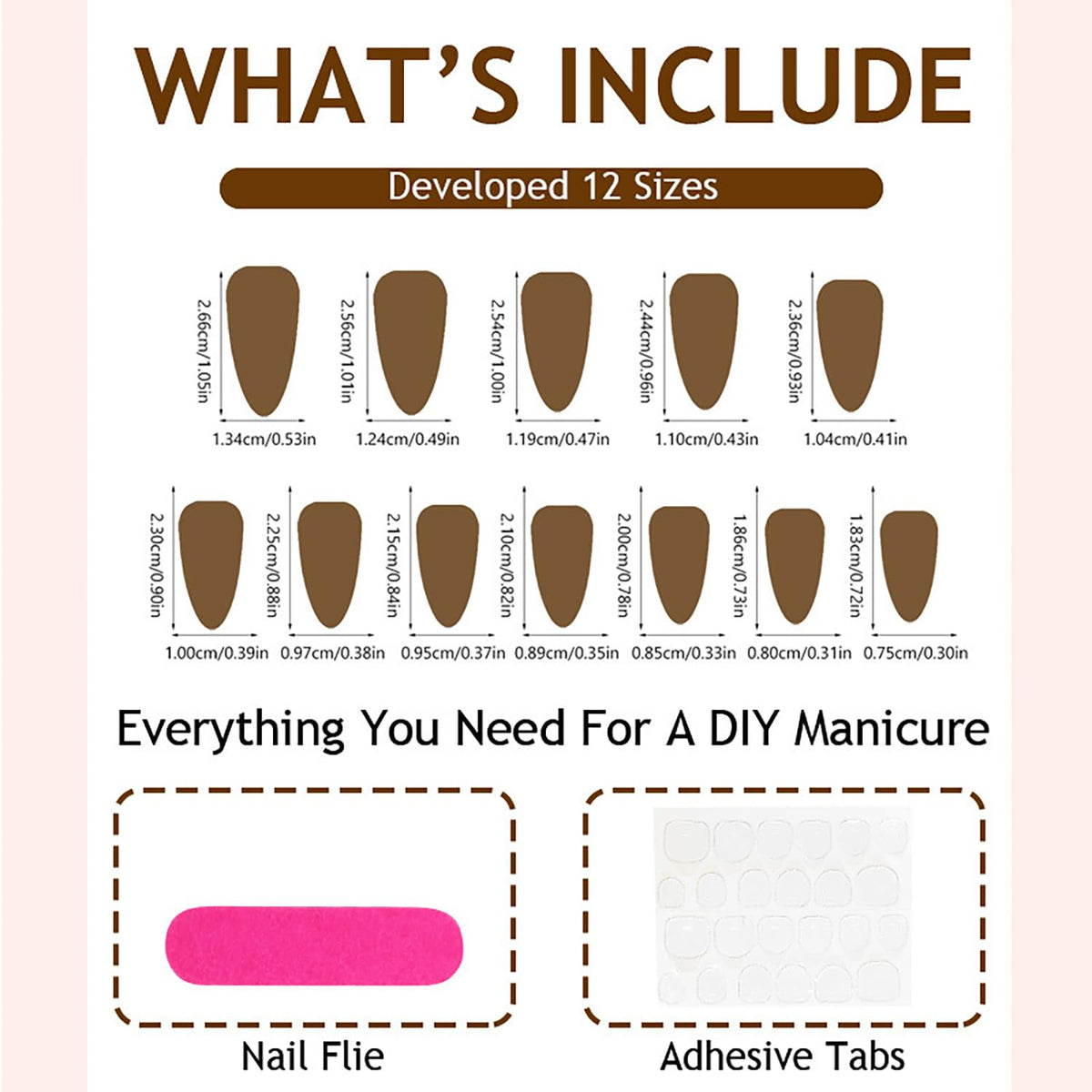 Spring Press On Nails French Fake Nails Medium Almond False Nails With Flower Pearl Designs Acrylic Nail Press Ons Full Cover Glue On Nails Glossy Stick On Nails For Women Manicure 24Pcs