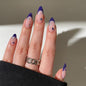 Press on Nails - Short Almond, Cute Polka Dot