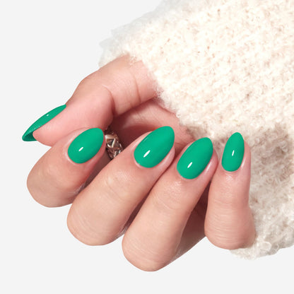 modelones French Tip Press On Nails, Short Oval Fake Nails Nails Press Ons