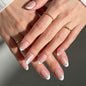 Press on Nails - Short Almond, Cute Polka Dot