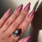 CTTHNBD Press on Nails Almond, Medium, French Tip Fake Nails