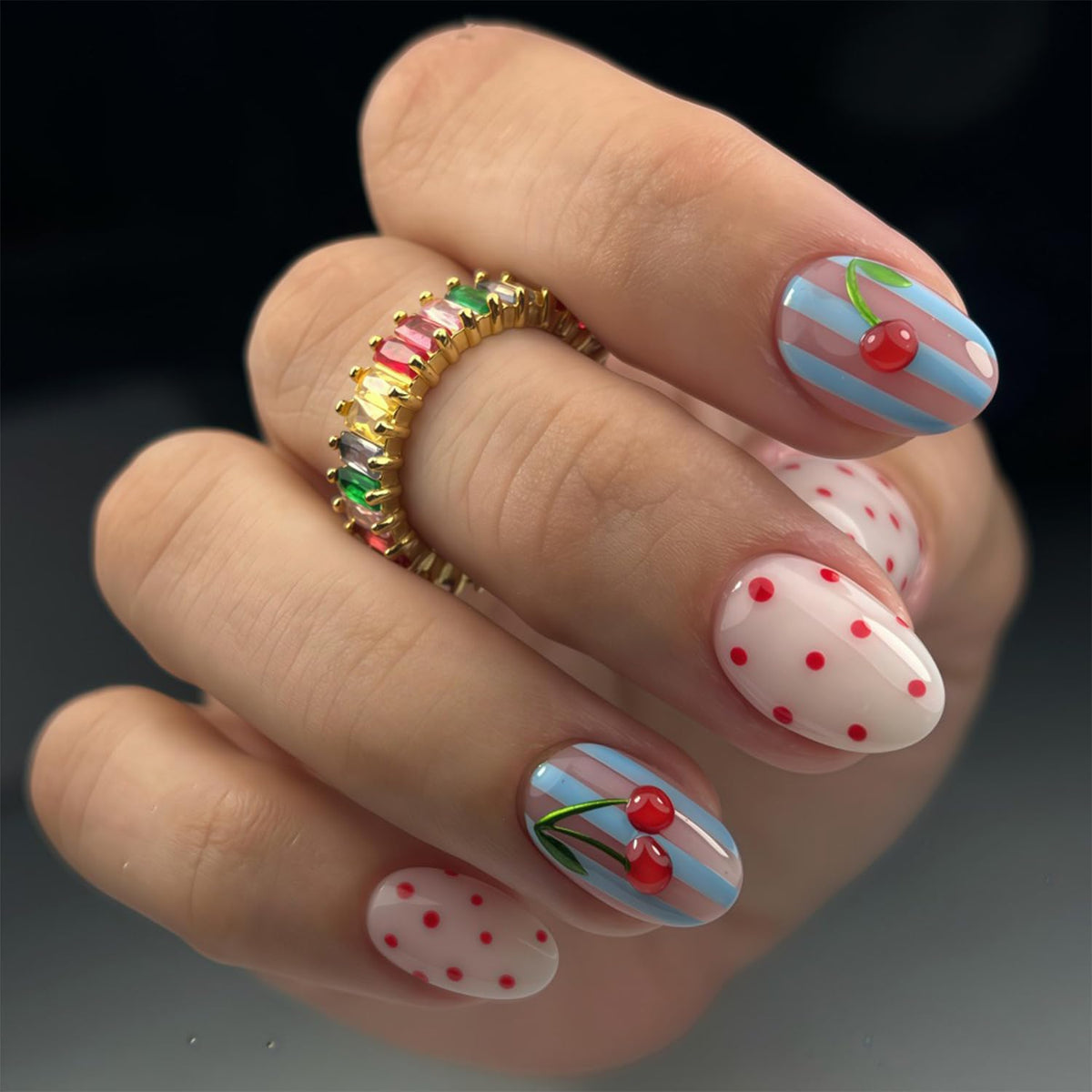 24Pcs Fall Press on Nails Short Square Fake Nails with Plaid Design Matte Khaki Artificial Nails Reusable Acrylic Nail Full Cover for Women and Girls Nail Decorations