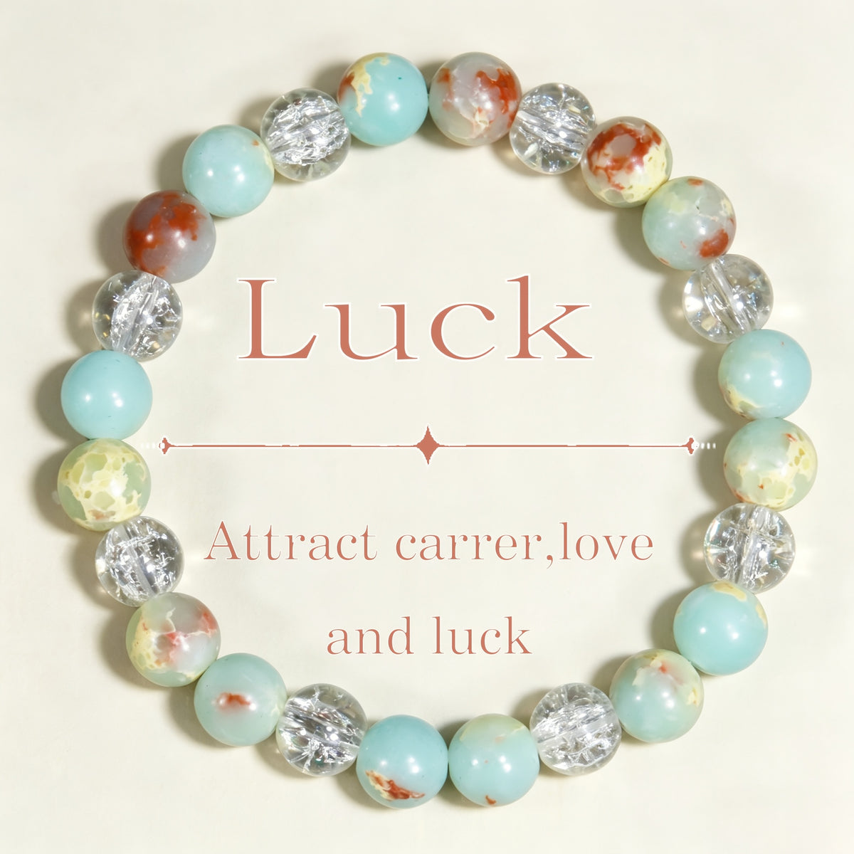 3 Styles Optional, Semitic Style Handmade Colored Suzhou Stone Lucky Bracelet, Attracting Career, Love And Wealth Jewelry, Suitable for Women'S Daily Wear, Party And Beach Party, Stackable, Unisex Jewelry
