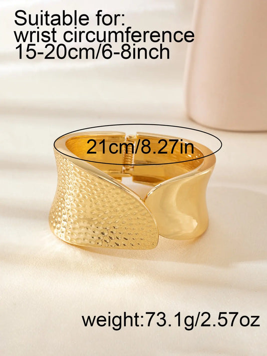 Women's Elegant Minimalist Cuff Bangles Bracelets, Trendy All-match & Exquisite Bangles Bracelets, Chic Gorgeous Jewelry As Gift for Girlfriend, Stackable Cuff Bracelet, Open Cuff Bangle, Cuff Bangle Set, Bracelet Bundle #GLOBAL PICKS