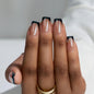BTArtbox Halloween Press On Nails, French Tip Almond Nails, 32 Pcs Full Kit