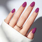 modelones French Tip Press On Nails, Short Oval Fake Nails Nails Press Ons