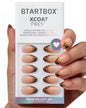 BTArtbox Halloween Press On Nails, French Tip Almond Nails, 32 Pcs Full Kit