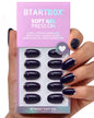 BTArtbox Halloween Press On Nails, French Tip Almond Nails, 32 Pcs Full Kit