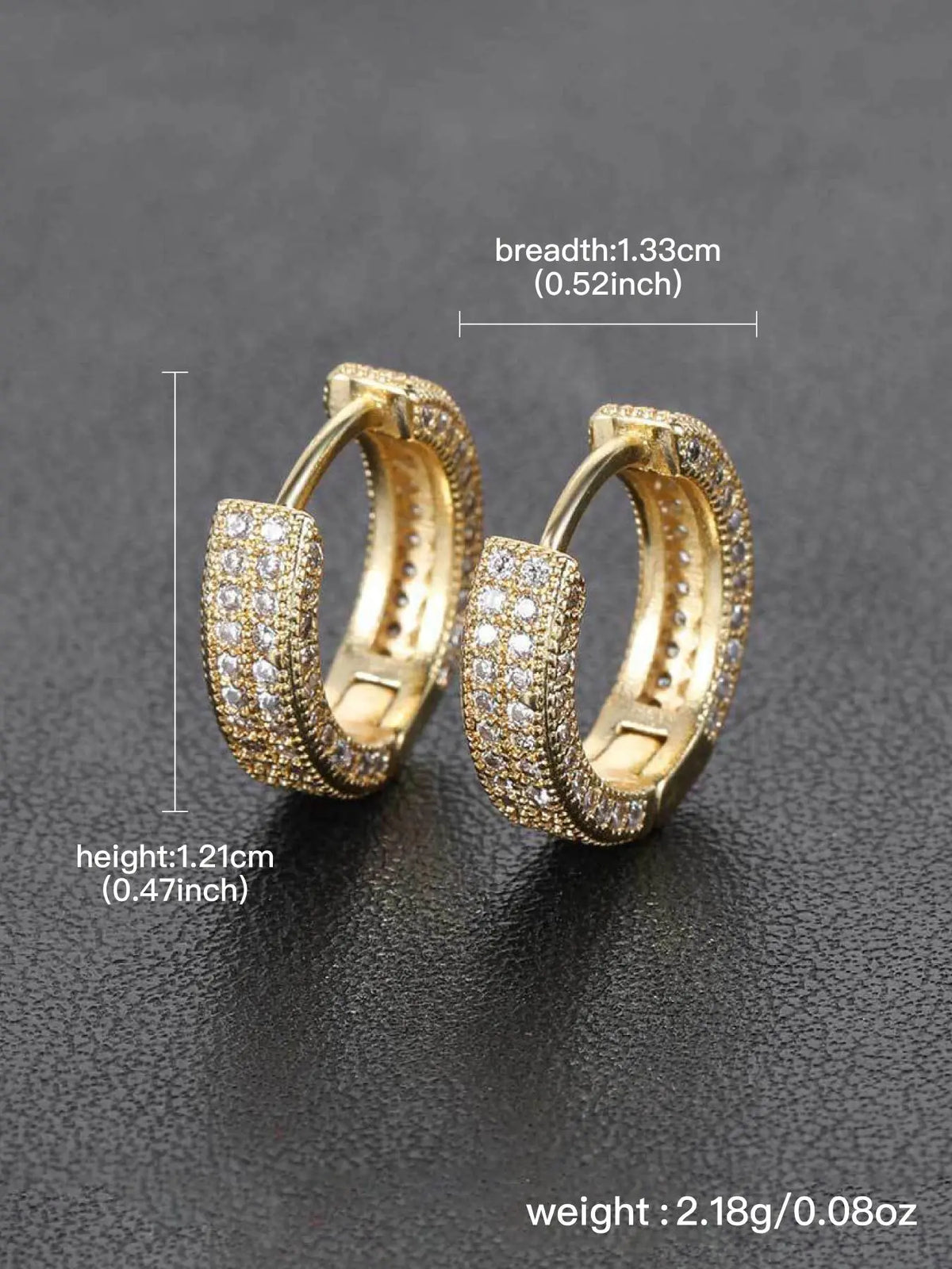 Fashionable Hoop Earrings, Dainty Lightweight Hoops, Fashion Jewelry for Party, Daily Clothing Decor, Trendy All-match & Exquisite Jewelry for Birthday Gift, Fashion Accessories
