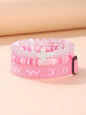 Wwjd Beaded Bracelet With Cross Charm, Exquisite Religious Jewelry Gift For Birthday, Cross Bracelets