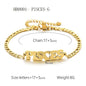 Women's 3:1 Fergal Constellation Bracelets for Women - Hypoallergenic Tarnish Proof Stainless Steel, Waterproof, English Letter Accents, Golden & Silvery Metal Chain Link, Zodiac Signs Female All Seasons Daily Wear Costume Jewelry