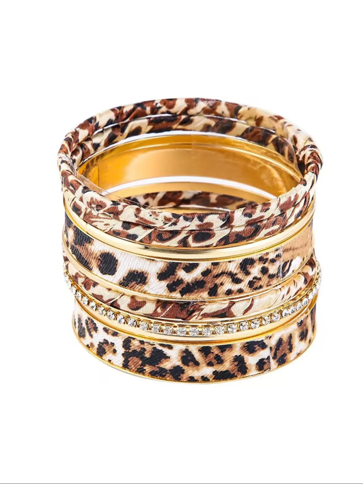 Women's Leopard Print Bracelet Set, Simple & Stylish Design, Perfect Gift for Friends & Family, Ideal for Parties & Daily Wear, Bracelet Jewelry