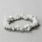 1pc Men' & Women' White Pebble Bracelet with Elastic Cord & Transparent Stones - Suitable for Beach Vacation, Casual Attire, Gift for Valentine' Day, Mother' Day, Graduation - Year-Round Minimalist Bangle