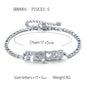 Women's 3:1 Fergal Constellation Bracelets for Women - Hypoallergenic Tarnish Proof Stainless Steel, Waterproof, English Letter Accents, Golden & Silvery Metal Chain Link, Zodiac Signs Female All Seasons Daily Wear Costume Jewelry