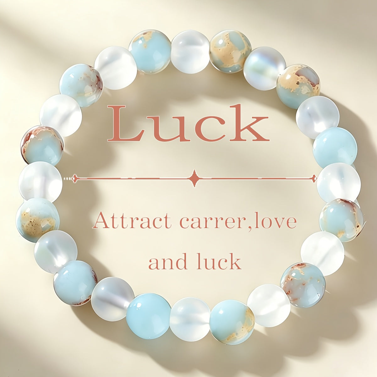 3 Styles Optional, Semitic Style Handmade Colored Suzhou Stone Lucky Bracelet, Attracting Career, Love And Wealth Jewelry, Suitable for Women'S Daily Wear, Party And Beach Party, Stackable, Unisex Jewelry