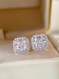 Fashion Elegant Rhinestone Decorated Stud Earrings, Casual Jewelry for Women, Trendy Accessories for Party and Daily Life, Studs Earrings