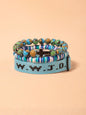 Wwjd Beaded Bracelet With Cross Charm, Exquisite Religious Jewelry Gift For Birthday, Cross Bracelets